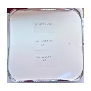 Foil W4183 Container