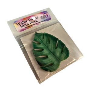 Wafer Paper Eco Tropical Leaves