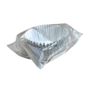 Baking Cup 12/14 Foil Silver