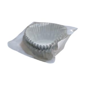 Baking Cup 10 Foil Silver (50)