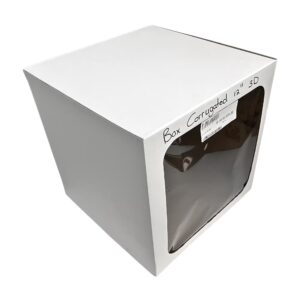 12″ 3d Corrugated Box + Lid (10)