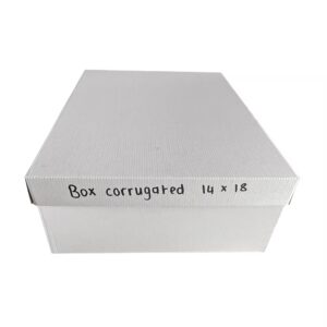 Corrugated Box And Lid 14 Inch X 18 Inch (20)