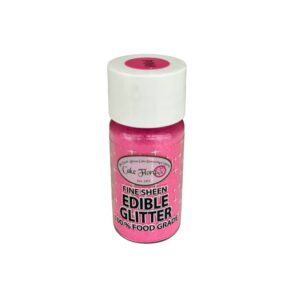 Fine Sheen Edible Glitter Pink 15ml