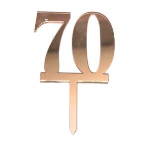 Mirror Double Numbers 70 Copper