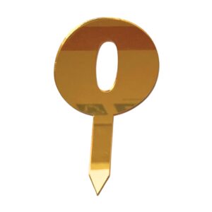 Mirror Numbers 0 Gold