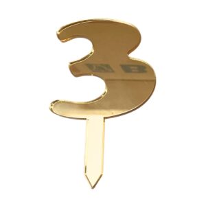 Mirror Numbers 3 Gold