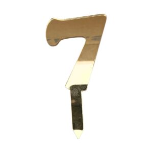 Mirror Numbers 7 Gold