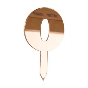 Mirror Numbers 0 Copper