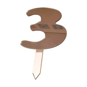 Mirror Numbers 3 Copper