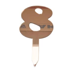 Mirror Numbers 8 Copper