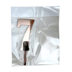 Mirror Single Number 7 Copper