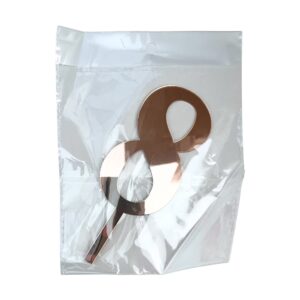 Mirror Single Number 8 Copper