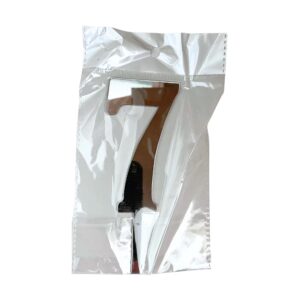 Mirror Single Number 7 Silver