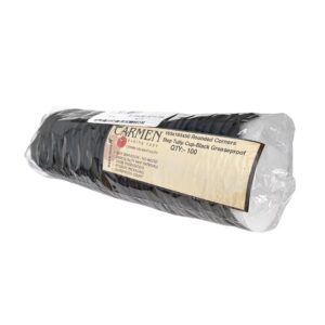 Tulip Round Black (100)