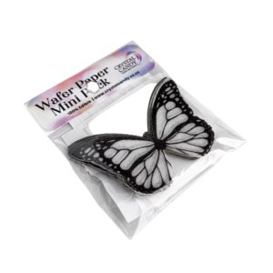 Wafer Butterflies Black & White