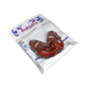 Wafer Butterflies Red Haze