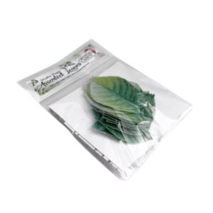 Wafer Paper Green Leaves
