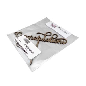 Wooden Topper Plain (H/B) J