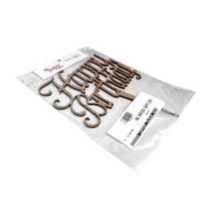 Wooden Topper Plain (H/B) A
