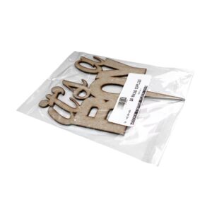 Wooden Topper Plain (H/B) E