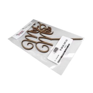 Wooden Topper Plain (H/B) M