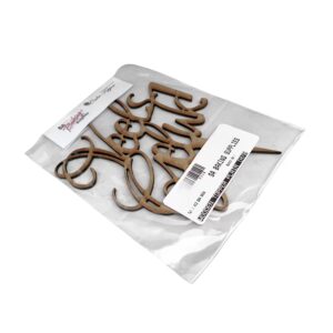 Wooden Topper Plain (H/B) O